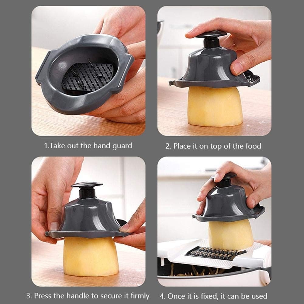 9 In 1 Multi Function Rotate Vegetable Cutter