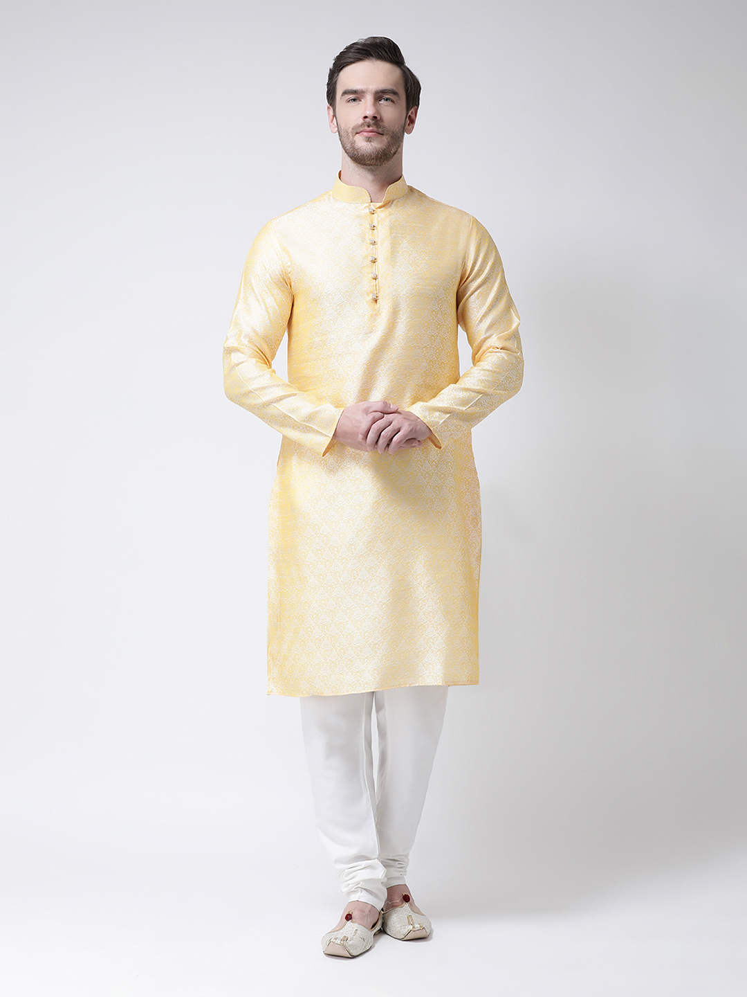 B.green Printed Kurta Pajama Set