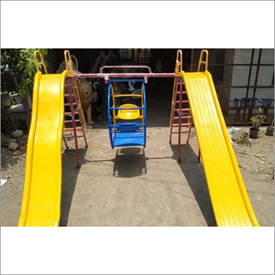 आउटडोर प्लेग्राउंड P-49 Frp स्लाइड और स्विंग