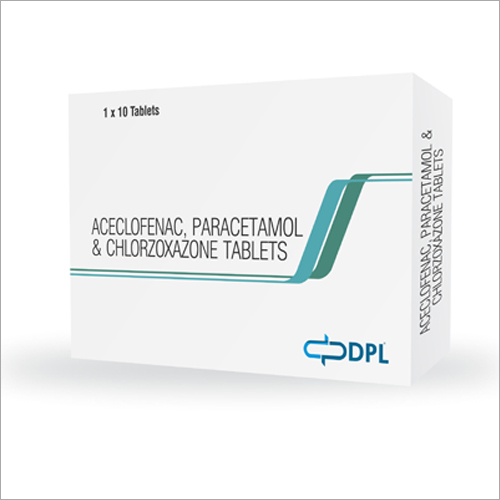 Aceclofenac Paracetamol and Chlorzoxazone Tablets