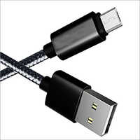ब्लैक सी टाइप यूएसबी केबल