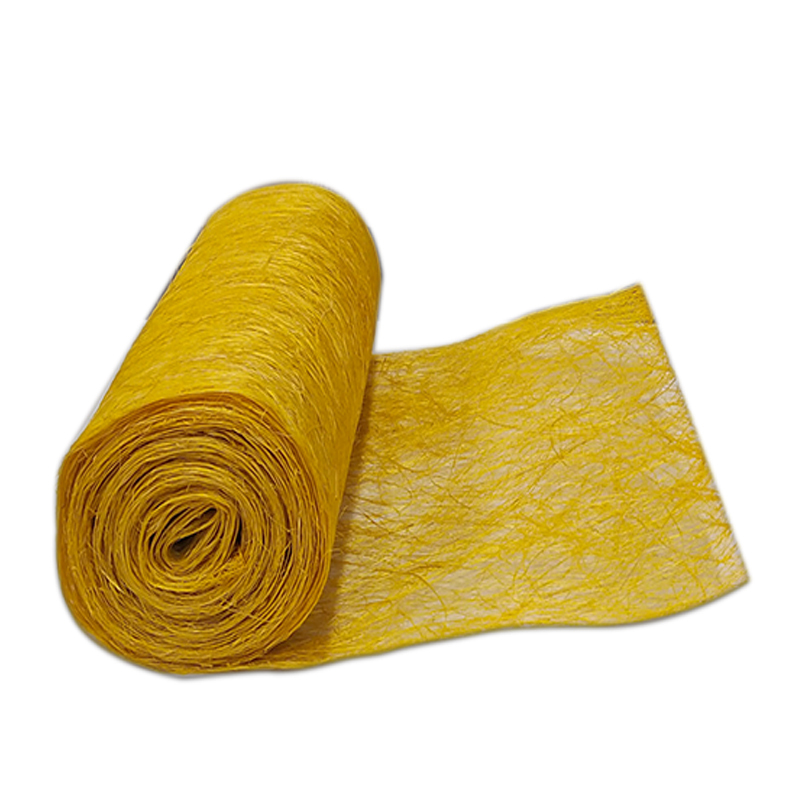 Abaca Rolls - Jute Pulp, 19x10 Yards, Mix Colors | Uncoated, Ideal For Crafting, Gift Wrapping, Home Decor & Decorations