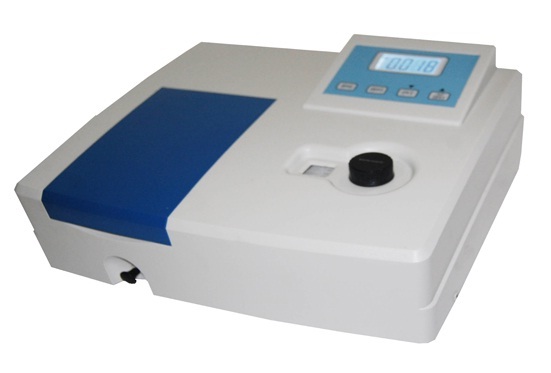 Microprocessor Visible Digital Spectrophotometer - Color: White