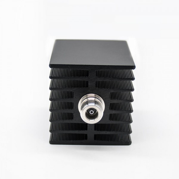 Coaxial Termination Dummy Load N Female Lightning Arrester Black Connector