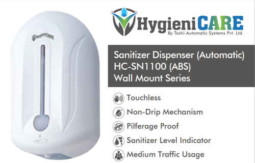 Automatic Sanitizer Dispenser (Hc-Sn1100Abs) Recommended For: All