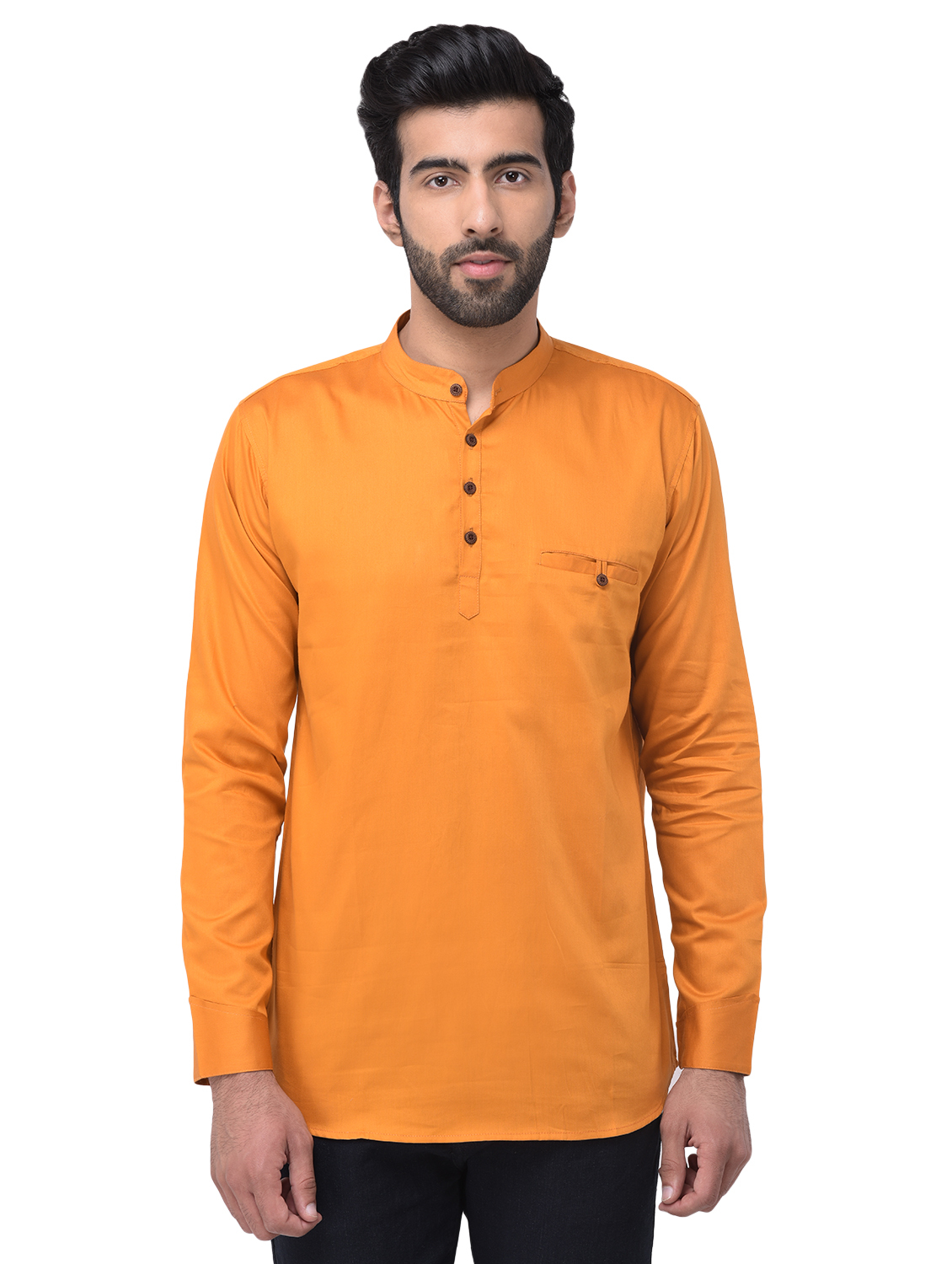 Black Short Kurta