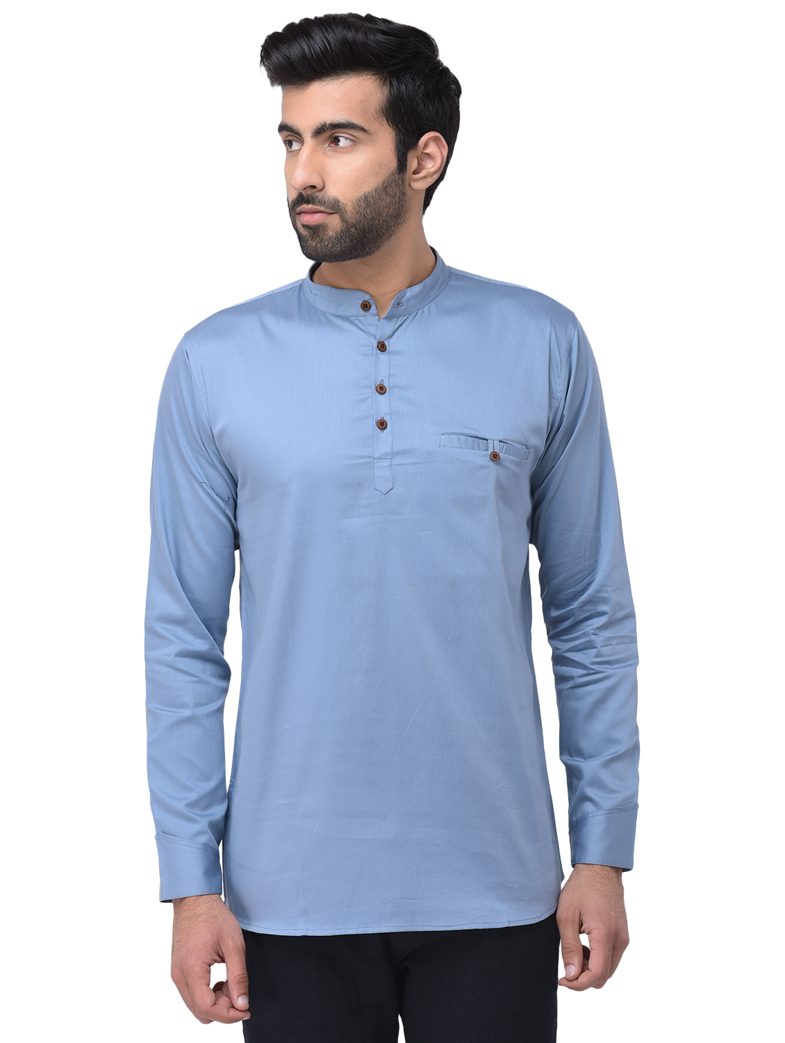 Black Short Kurta
