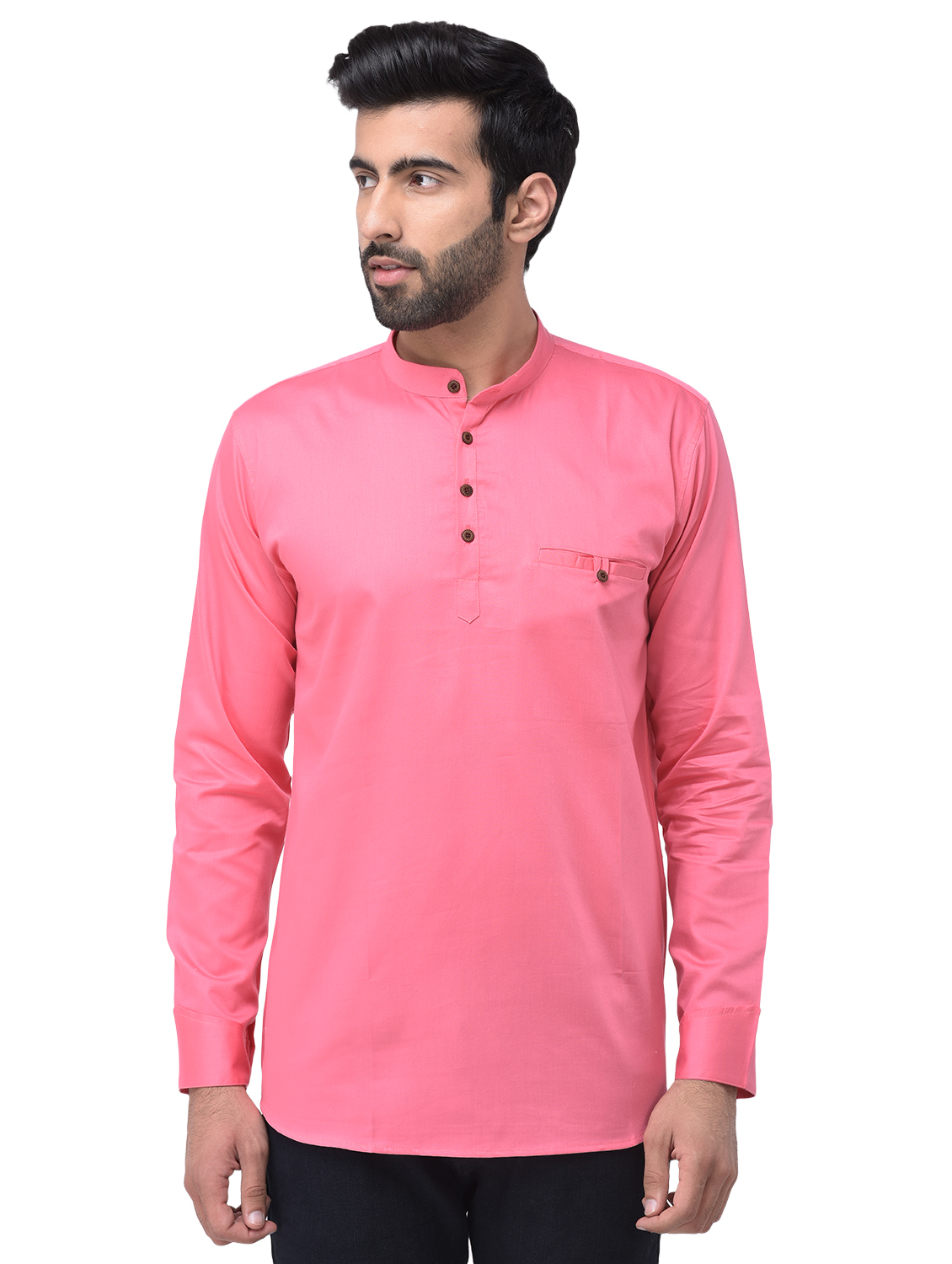 Black Short Kurta