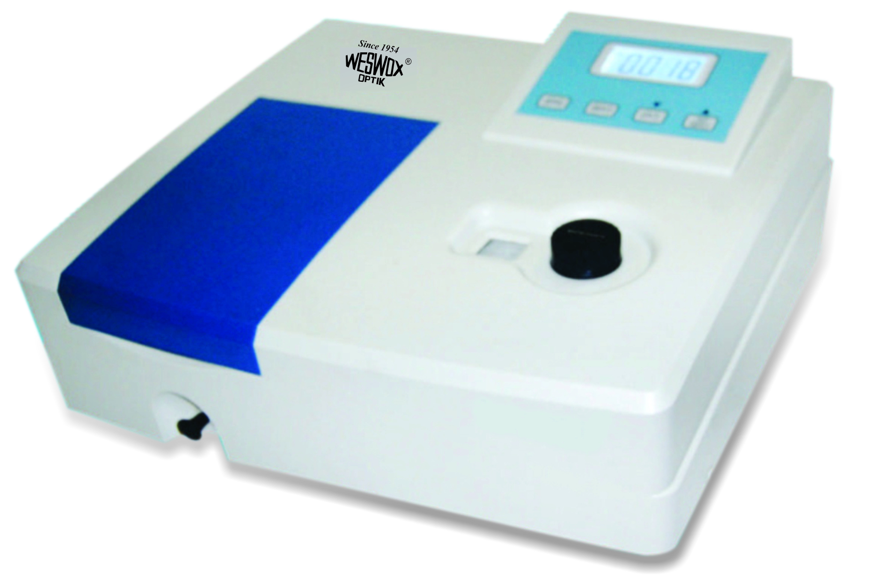 Visible Spectrophotometer - Wavelength Range 325-1000nm, Dimension 56x48x29cms | High Precision, Low Stray Light, Pc Software, Rs232 Port