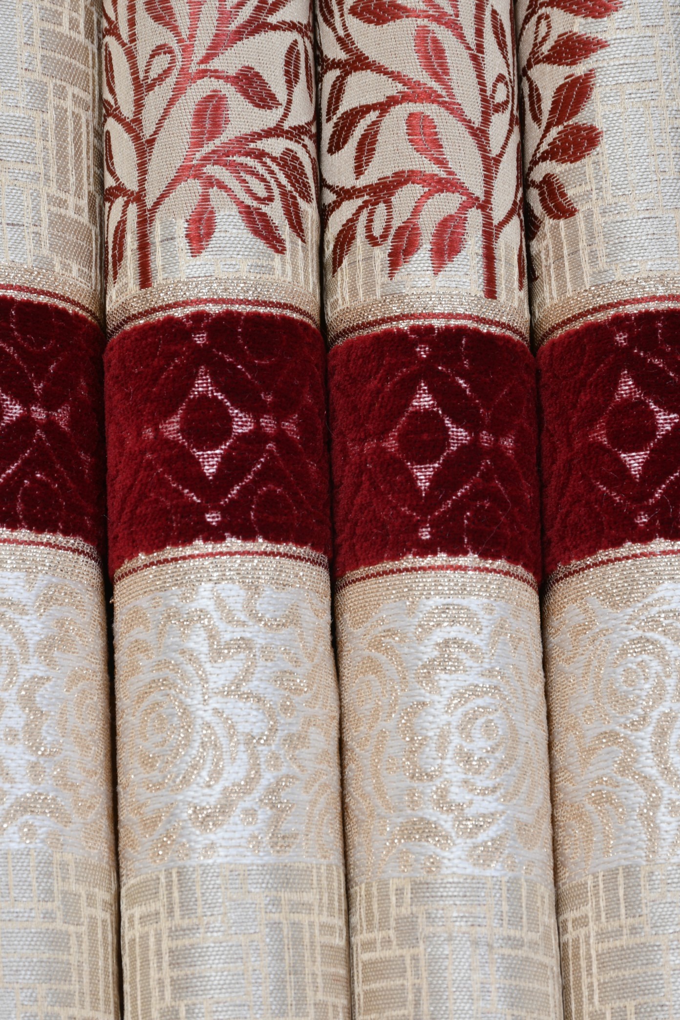 Designer Blackout Curtains - Polyester Material, 5 Feet/7 Feet/9 Feet, Yarn Dyed Jacquard Style | Elegant Eyelet Design, Color Fastness, Easy To Hang