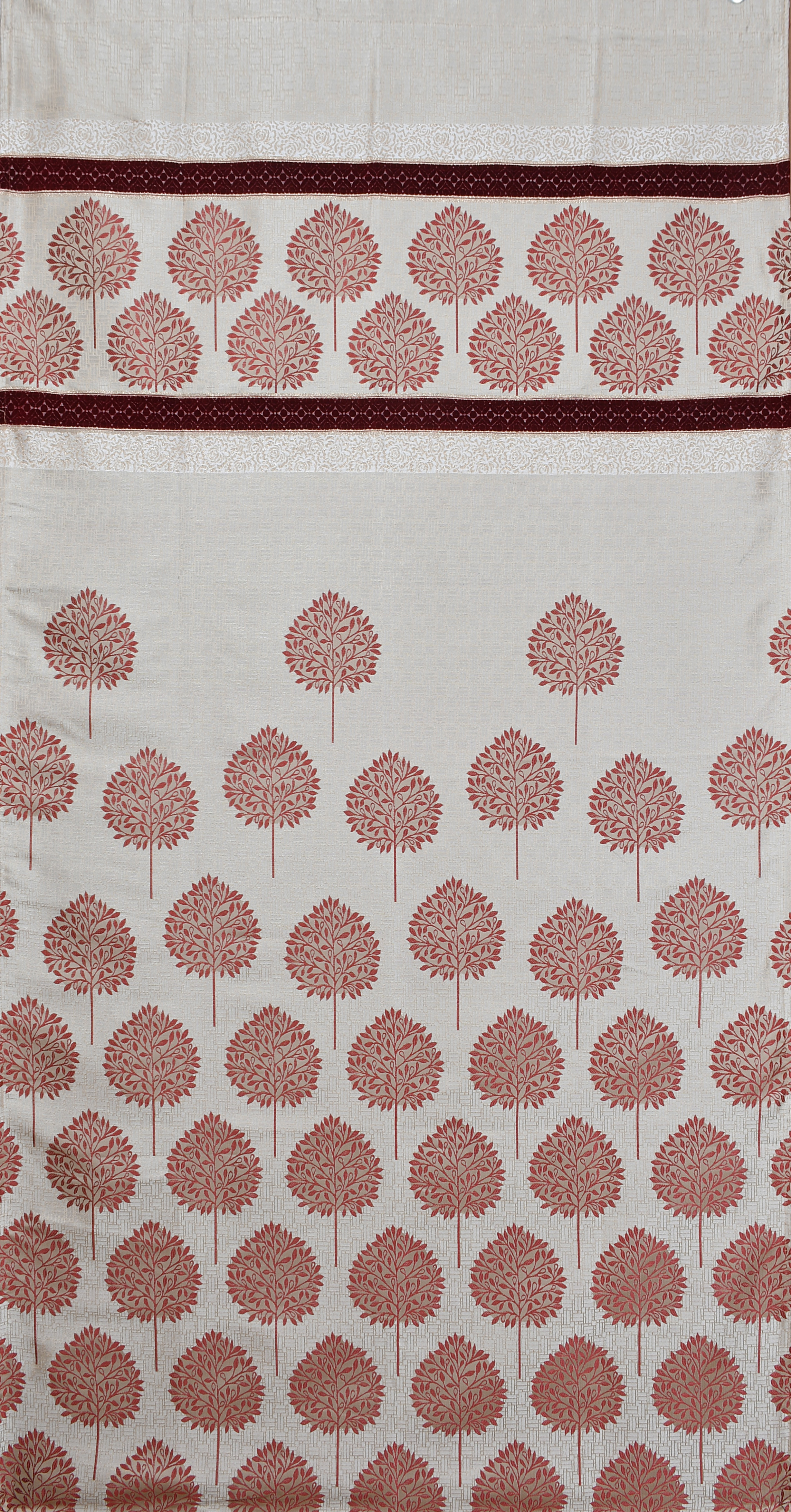 Designer Blackout Curtains - Polyester Material, 5 Feet/7 Feet/9 Feet, Yarn Dyed Jacquard Style | Elegant Eyelet Design, Color Fastness, Easy To Hang