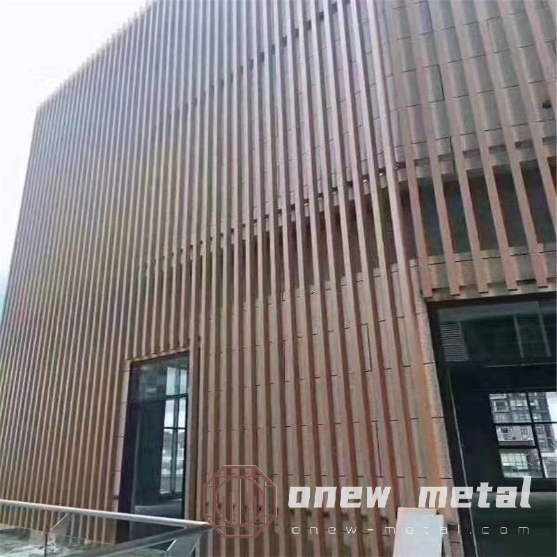 Customized Color Aluminum Curtain Wall System