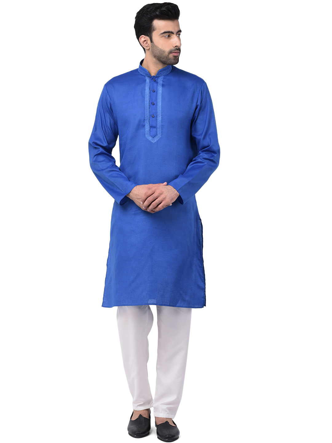 D.orange Men Cotton Kurta Pajama Set