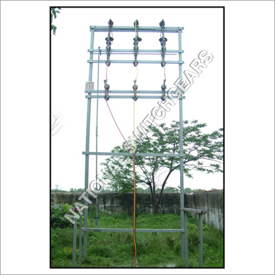 Double Pole Structure - Color: Silver
