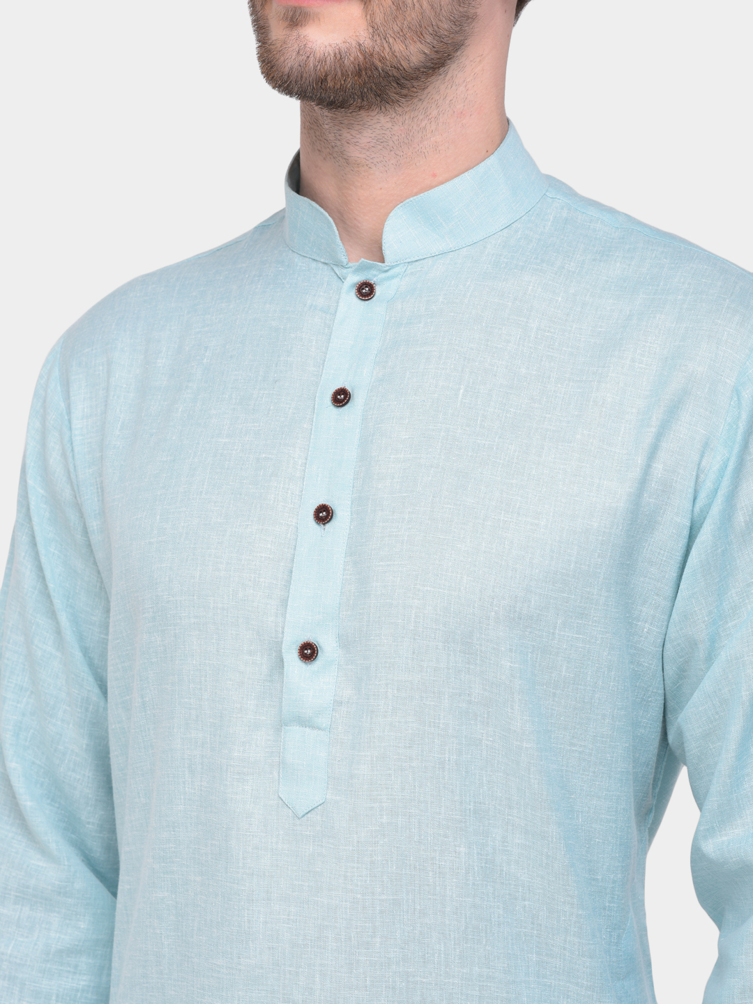 D.skyblue Kurta Pajama For Men