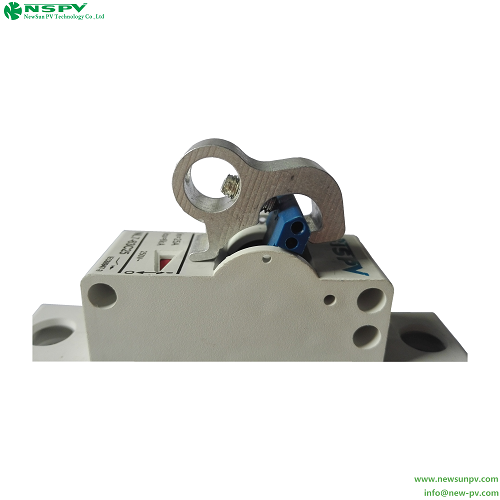 Miniature Circuit Breaker Lockout Mcb Lock Off Mcb Locking Device Mcb Metal Lock Nut - Color: Silvery