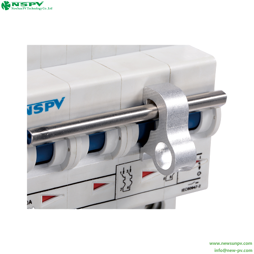 Miniature Circuit Breaker Lockout Mcb Lock Off Mcb Locking Device Mcb Metal Lock Nut - Color: Silvery