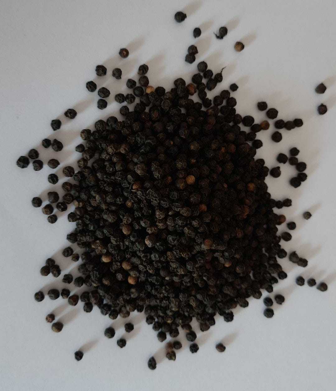 Pepper Papad - Black Pepper, 10 Cm Diameter , Round Shape, Brown Color, 100g Weight, 6 Months Shelf Life