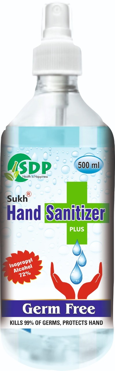 Sukh Hand Sanitizer Plus Age Group: Adults