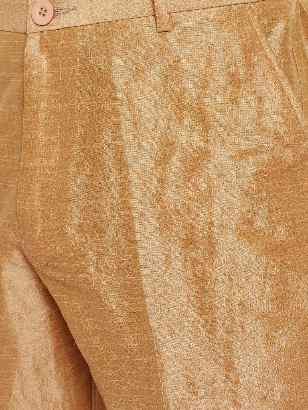 D.pista Men Sherwani And Pant Set Raw Silk