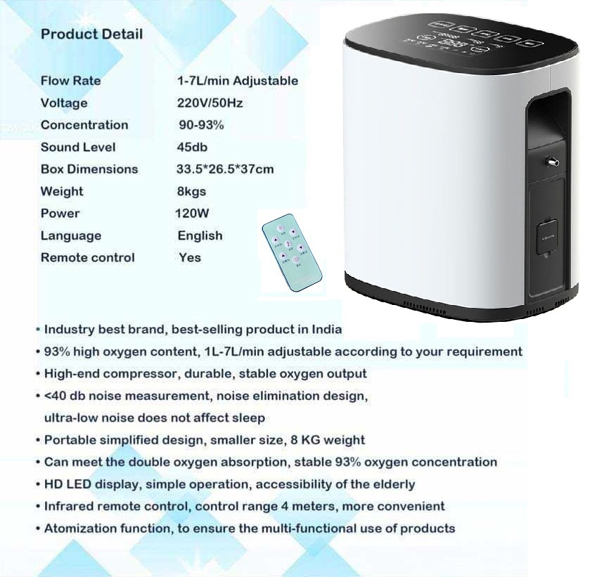 White Oxygen Concentrator