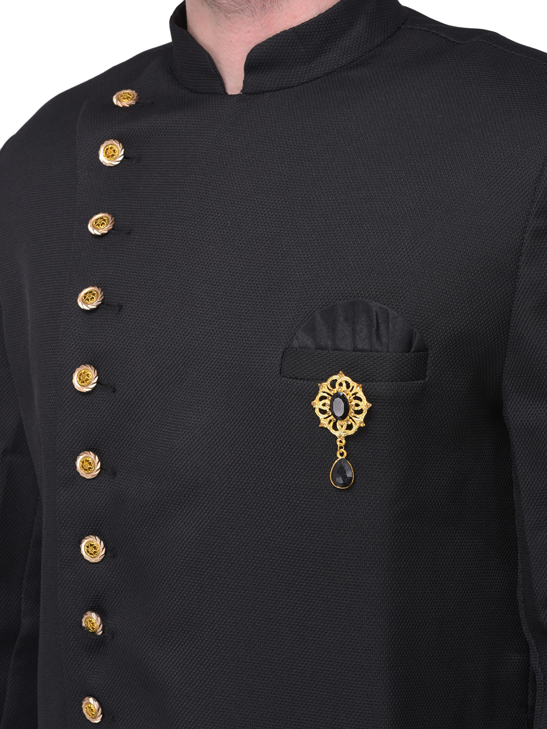 Black Men's Sherwani