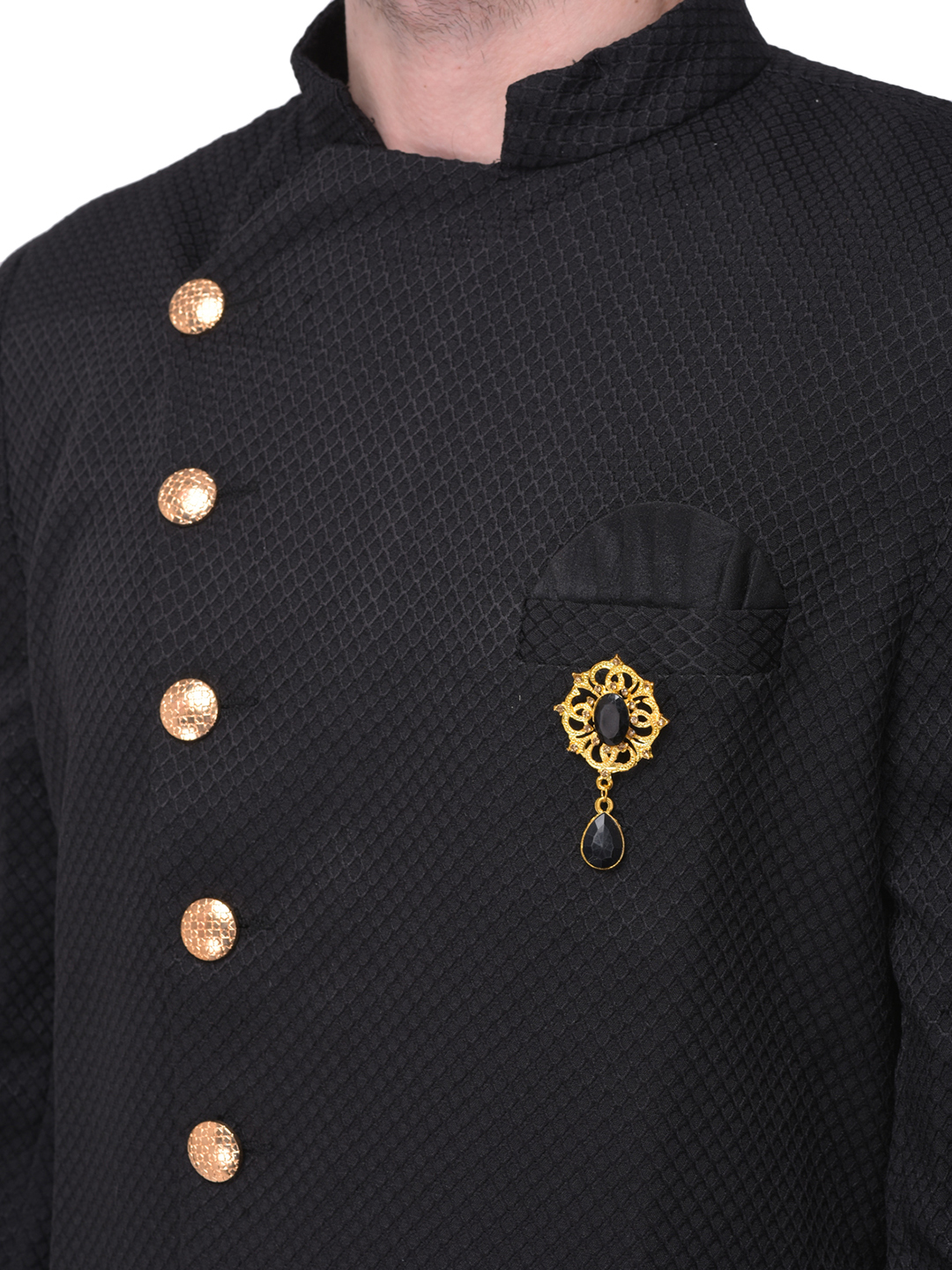 Black Men Sherwani
