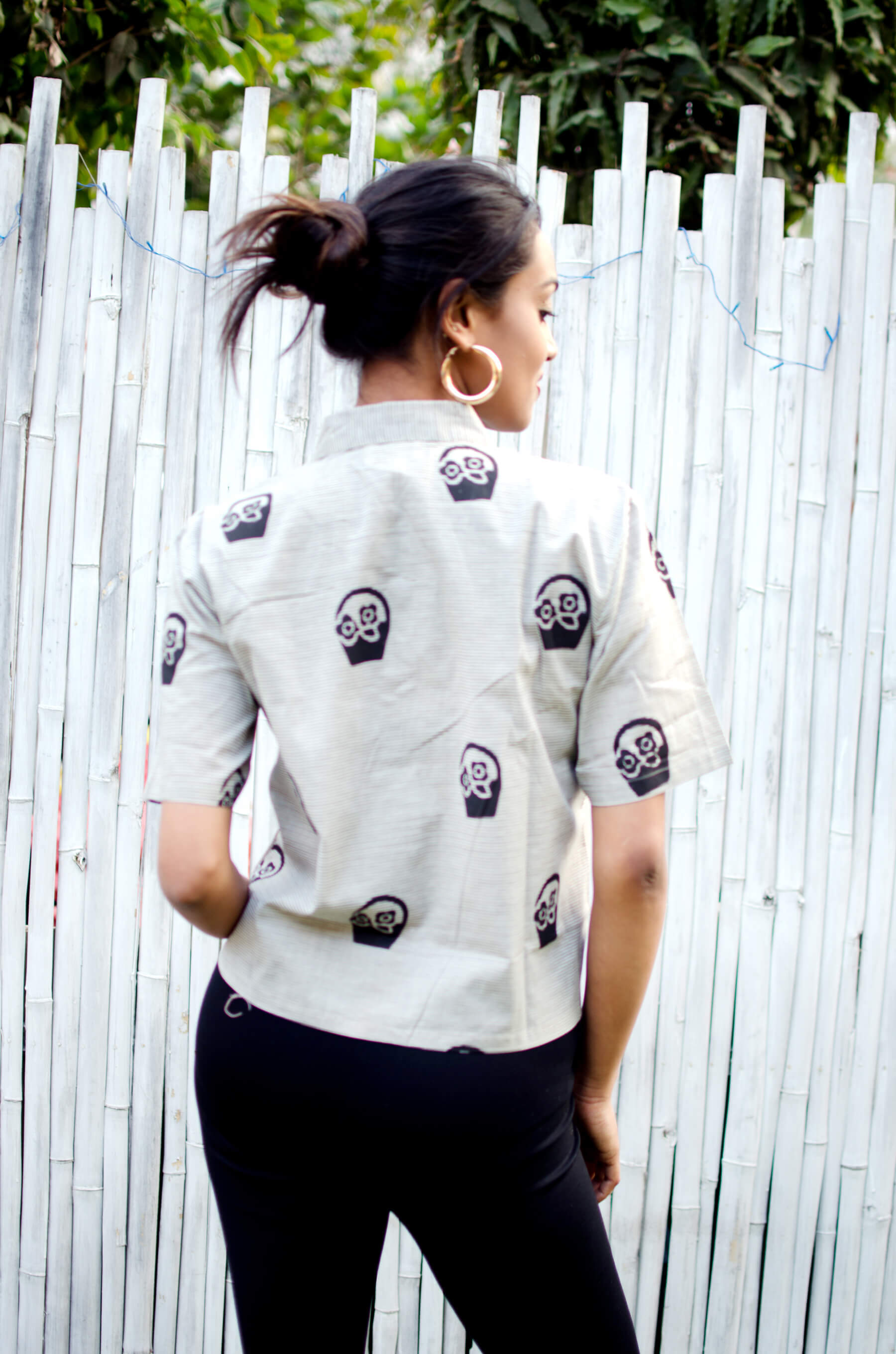 Grey Block Printed Shirt Age Group: All Age Groups