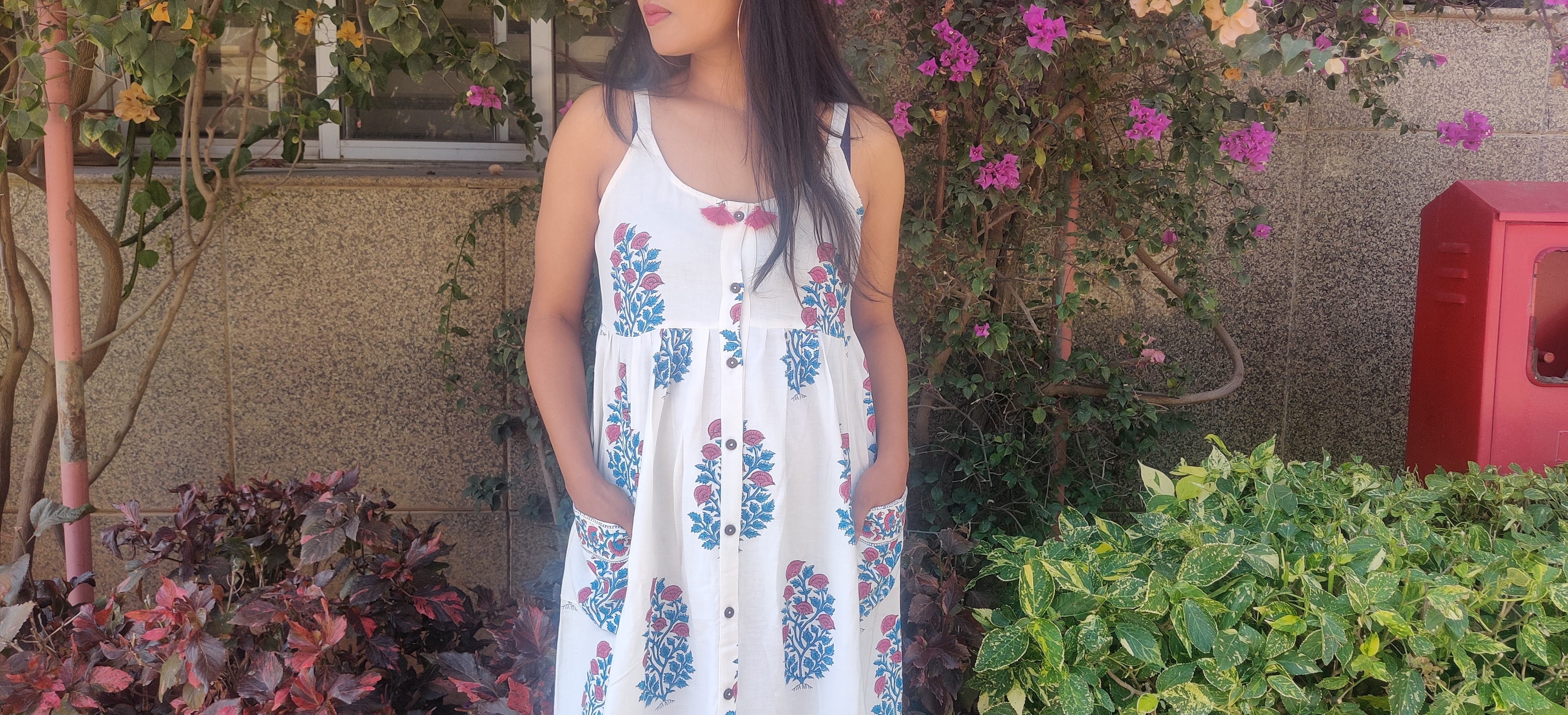 Block Printed Dress Age Group: All Age Groups