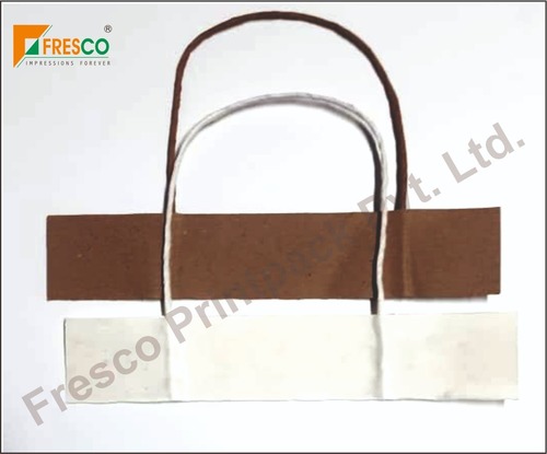 Custom Round Kraft Twisted Paper Handle - Usage: For Shopping Bag