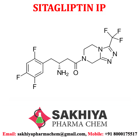 Sitagliptin - White Crystalline Powder, 98% To 102% Purity, Anti-diabetic Medication For Type 2 Diabetes Treatment