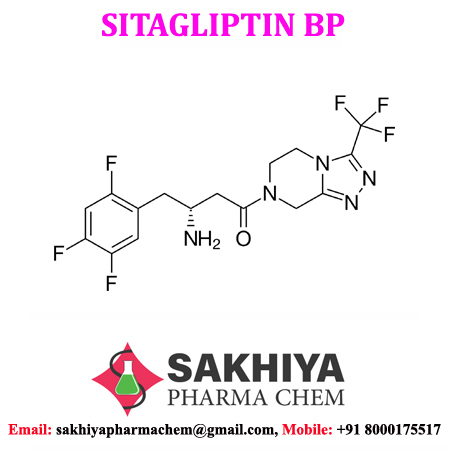 Sitagliptin - White Crystalline Powder, 98% To 102% Purity, Anti-diabetic Medication For Type 2 Diabetes Treatment