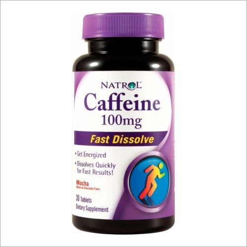 100mg कैफीन की गोलियां