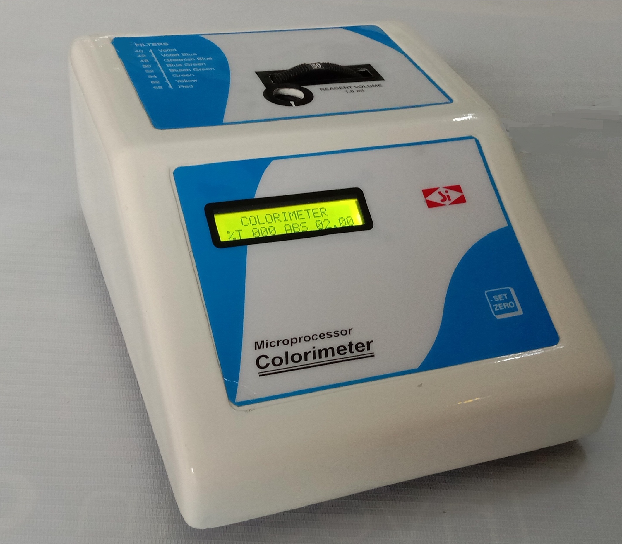 Digital Photo Colorimeter - Metal Construction, 1.5 Kg Weight, 220v | White Finish For Lab Use