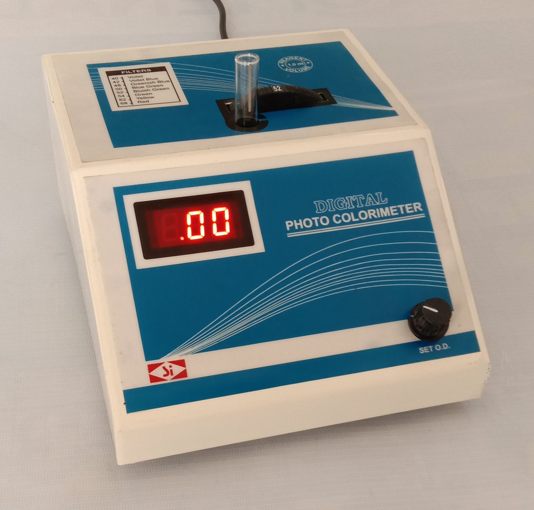 White Microprocessor Colorimeter