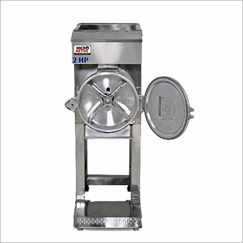 2 Hp Pulverizer Machine - Mild Steel Construction, Customized Size | Electric Powered, New, Industrial Usage, Automatic Rotary Feeder