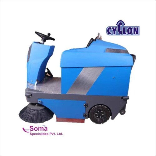 Industrial Sweeping Machine - Color: Blue