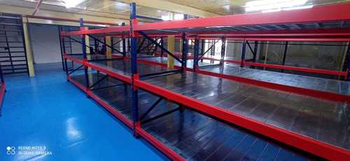 Heavy Duty Racks - Steel, 1000x1000mm Shelves, Red | 3 Shelves, 2000mm Height, 1000kg Weight Capacity, Ideal for Warehouse Storage and Inventory Management