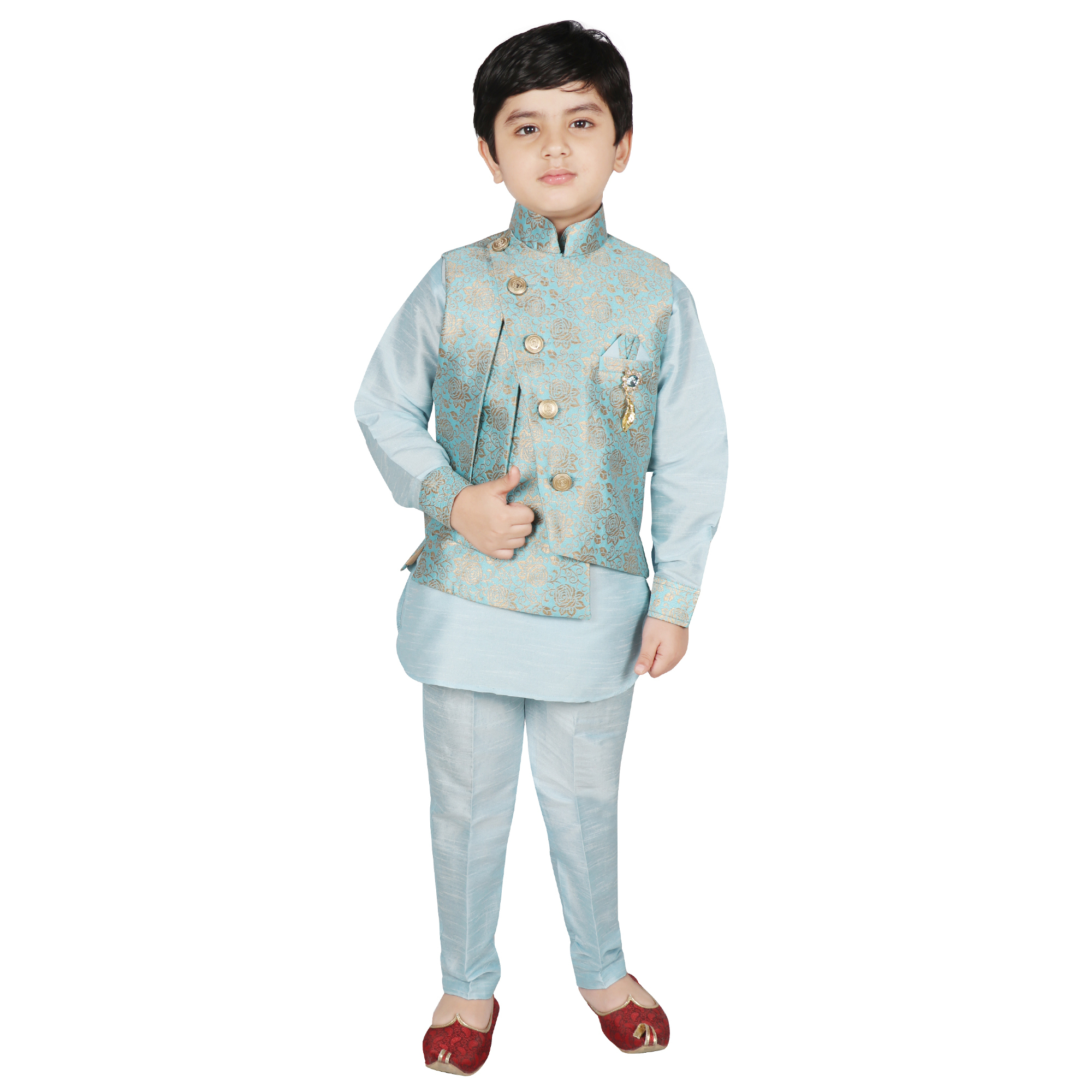 Kurta Sets With Jacket Age Group: 2-16