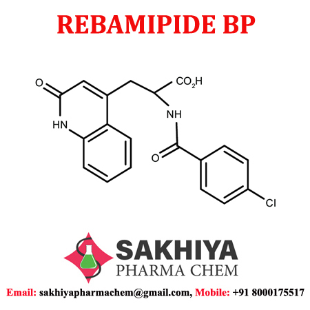 Rebamipide - White Crystalline Powder, 98% To 102% Purity | Mucosal Protection & Gastroduodenal Ulcer Healing, No Smell, Water Soluble