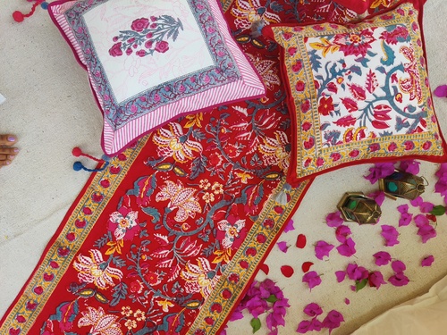 Cotton/Silk Table Runners