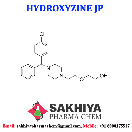 Hydroxyzine - White Crystalline Powder, 98%-102% Purity, Sweet Taste, Flowery Smell, Water Soluble, Medicine Grade, Particle Size D90 Less Than 10 Micron