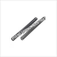 ब्लैक फ्रंट फोर्क कम्प्रेशन स्प्रिंग