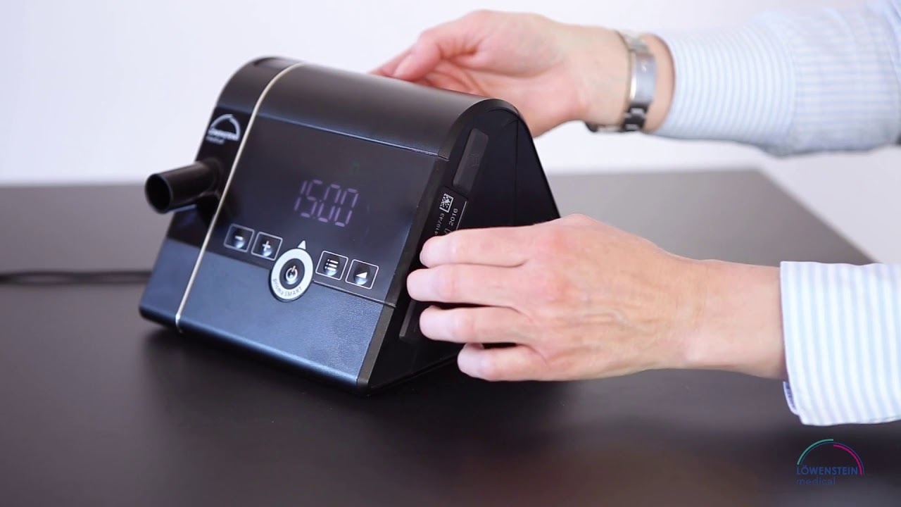 Black Medical Bipap Machine