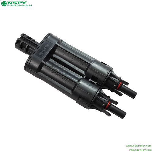 Black 4fbfm00-15 Tuv Certified Solar Branch Fuse Connector Movable Inline Fuse Ip68 Waterproof