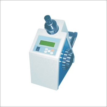 Digital Abbe Refractometer - 220V Power Supply, 380x330x180mm Size | 0.1% Accuracy, White and Blue Finish, 15 Ampere Current, 0-50°C Temperature Range