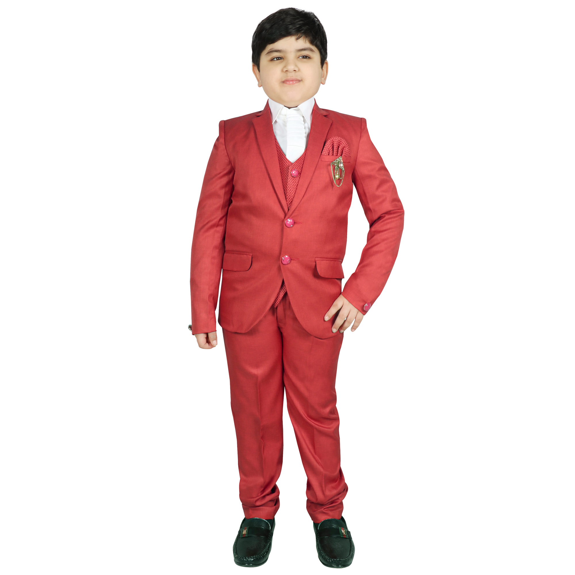 Party Wear Kids Coat Pant - Polyester Silk Material, Navy Maroon Brown Mehendi D.peaches Colors | Full Sleeve Blazer, Casual Stylish Ethnic Look For Boys Ages 2-16