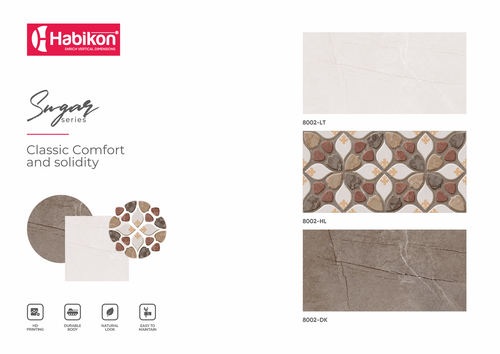 ग्रेज़ डिजिटल सिरेमिक वॉल टाइल्स