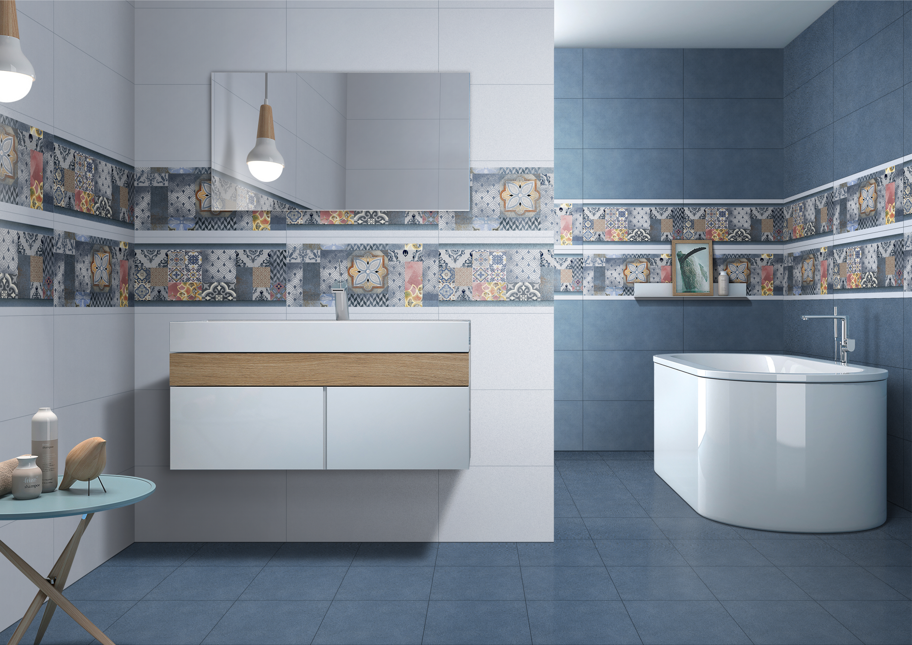 Cream Digital Glossy Wall Tiles