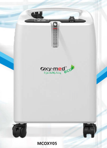 White 5 Ltr Oxygen Concentrator